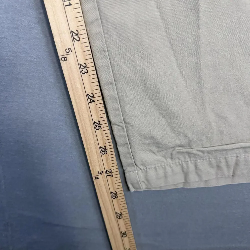 Patagonia All Wear Pants Mens 38 Beige 100% Organic Cotton Lightweight Outdoor